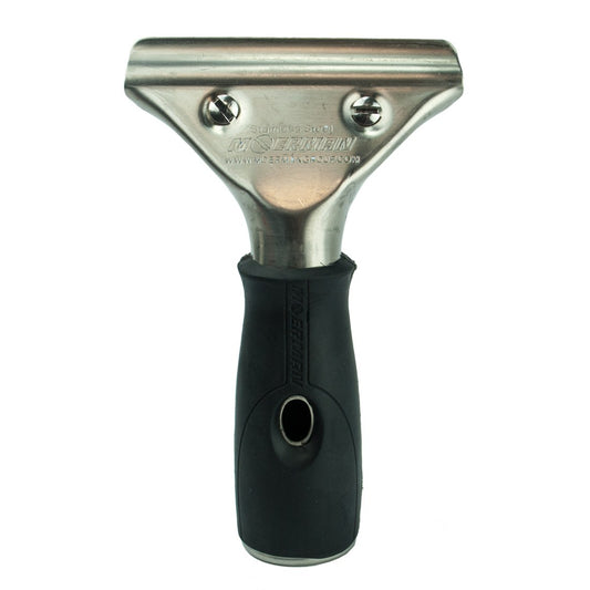 Moerman Stainless Steel Squeegee Handle - Front View